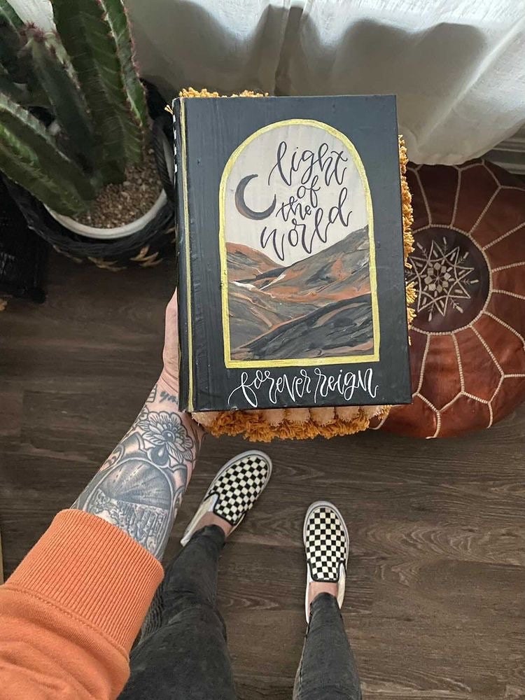 The Myca Bible | Hand Painted Journaling Bible