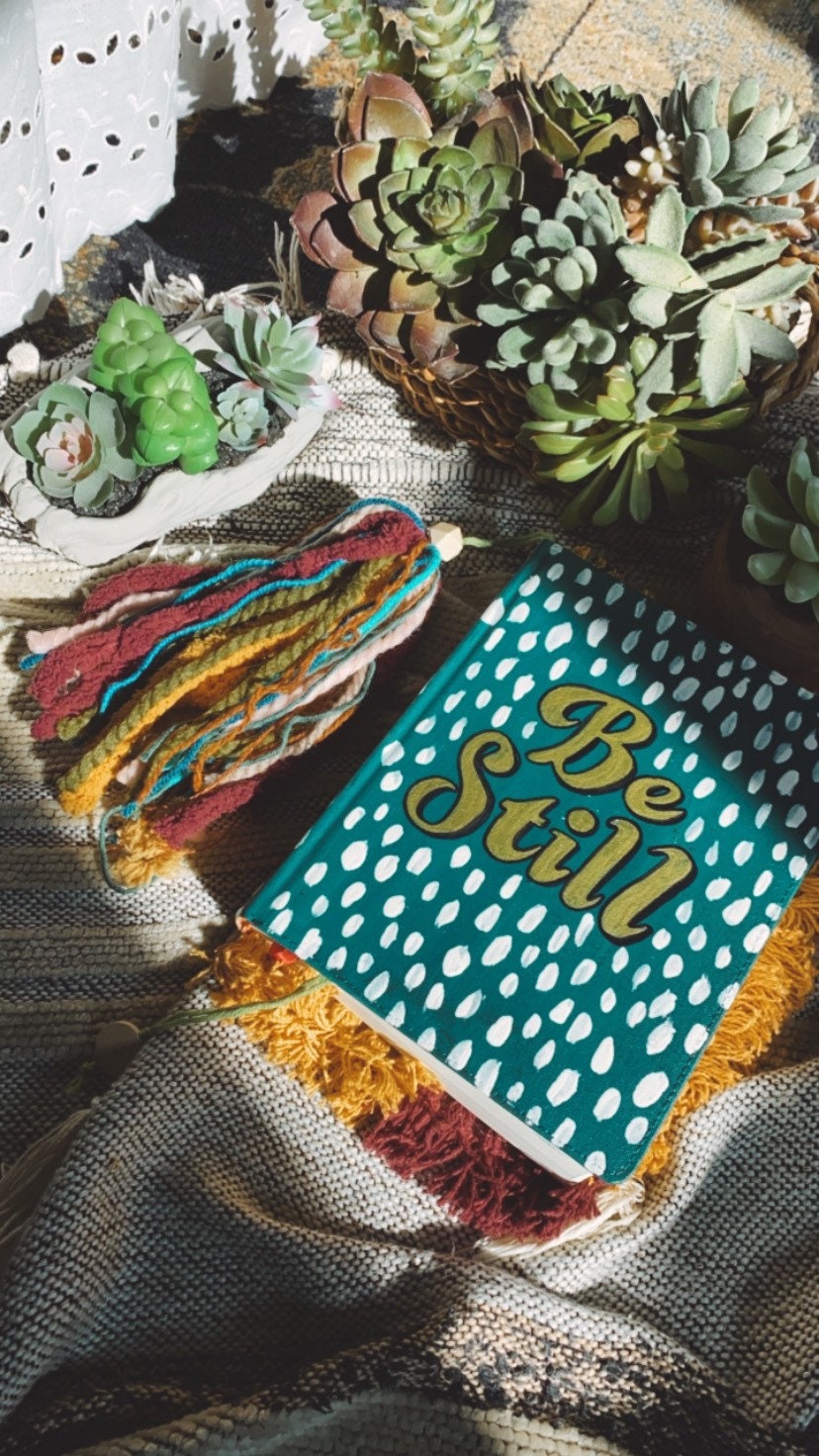 The Diandra Bible | Hand Painted Journaling Bible