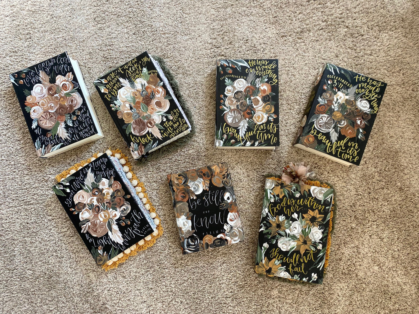 The Maddi Bible | Hand Painted Journaling Bible