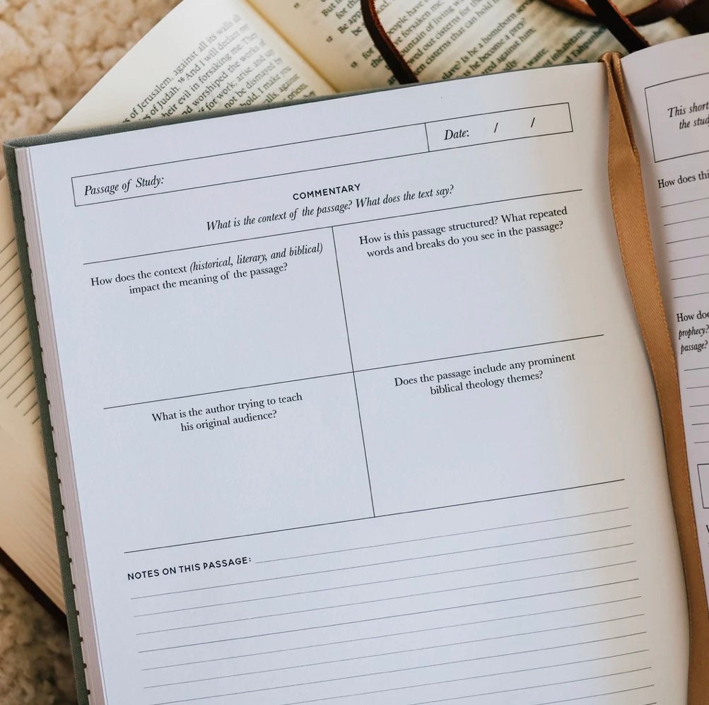 Deeper | Bible Study Journal by Daily Grace Co.