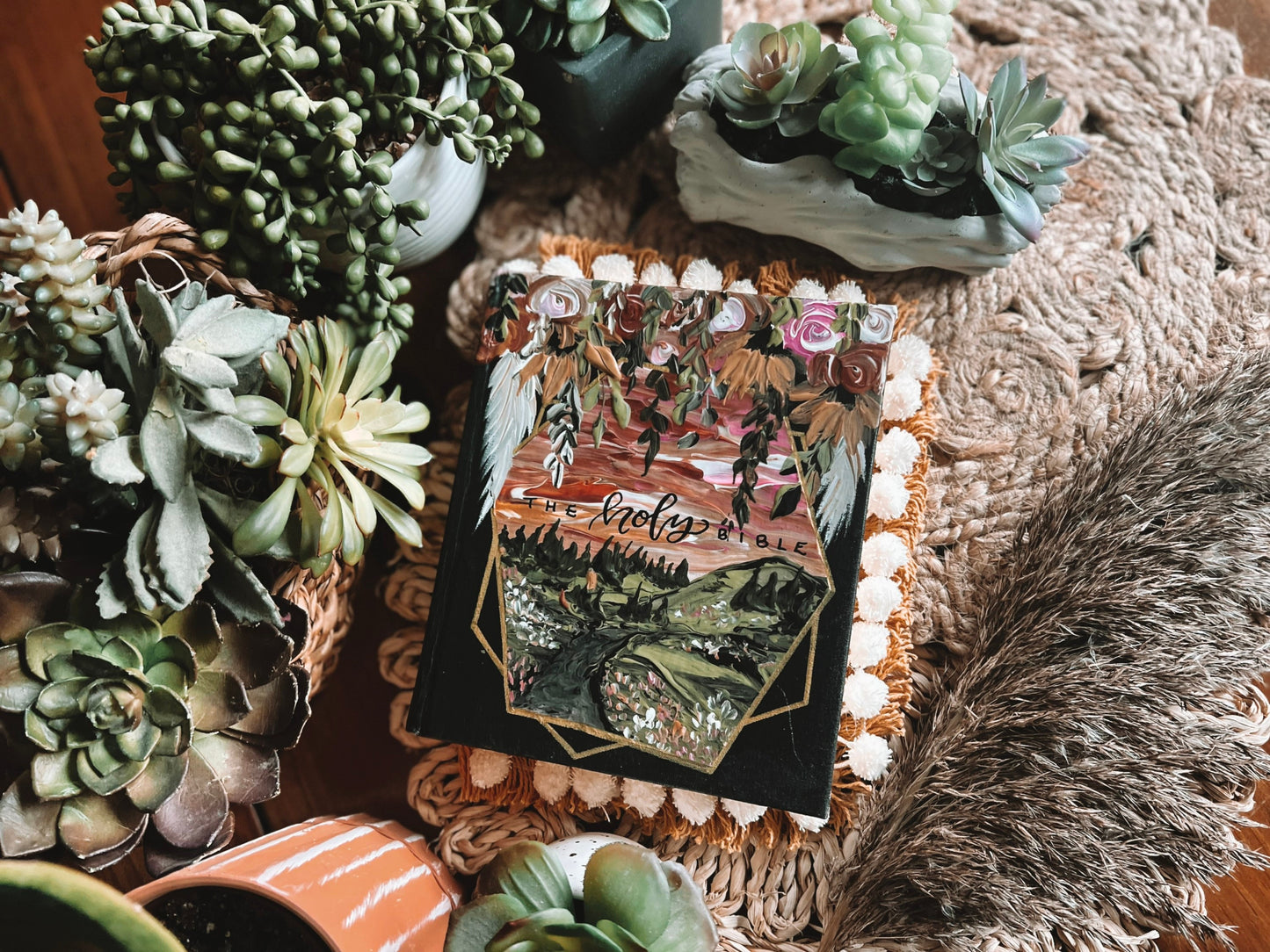 The Jessica Bible | Hand Painted Journaling Bible