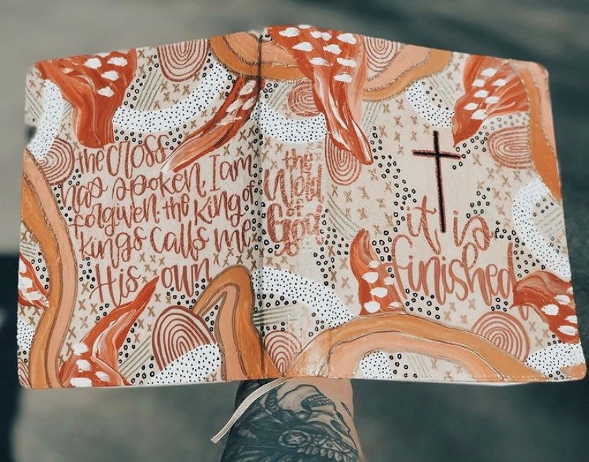 The Montana Bible | Hand Painted Journaling Bible