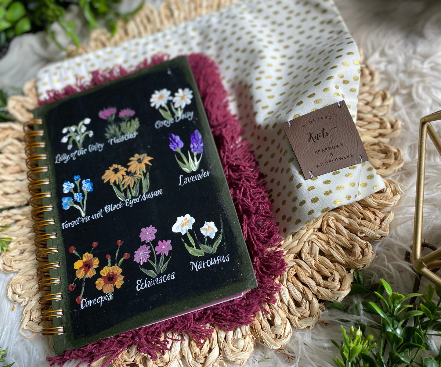 The Peggy Bible | Hand Painted Customizable ESV Journaling Bible