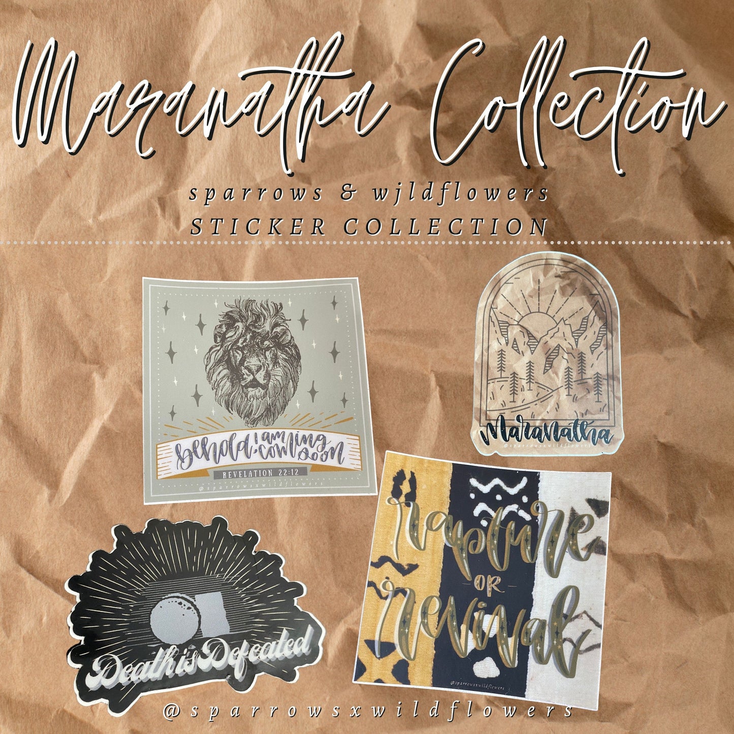 Maranatha Sticker Collection