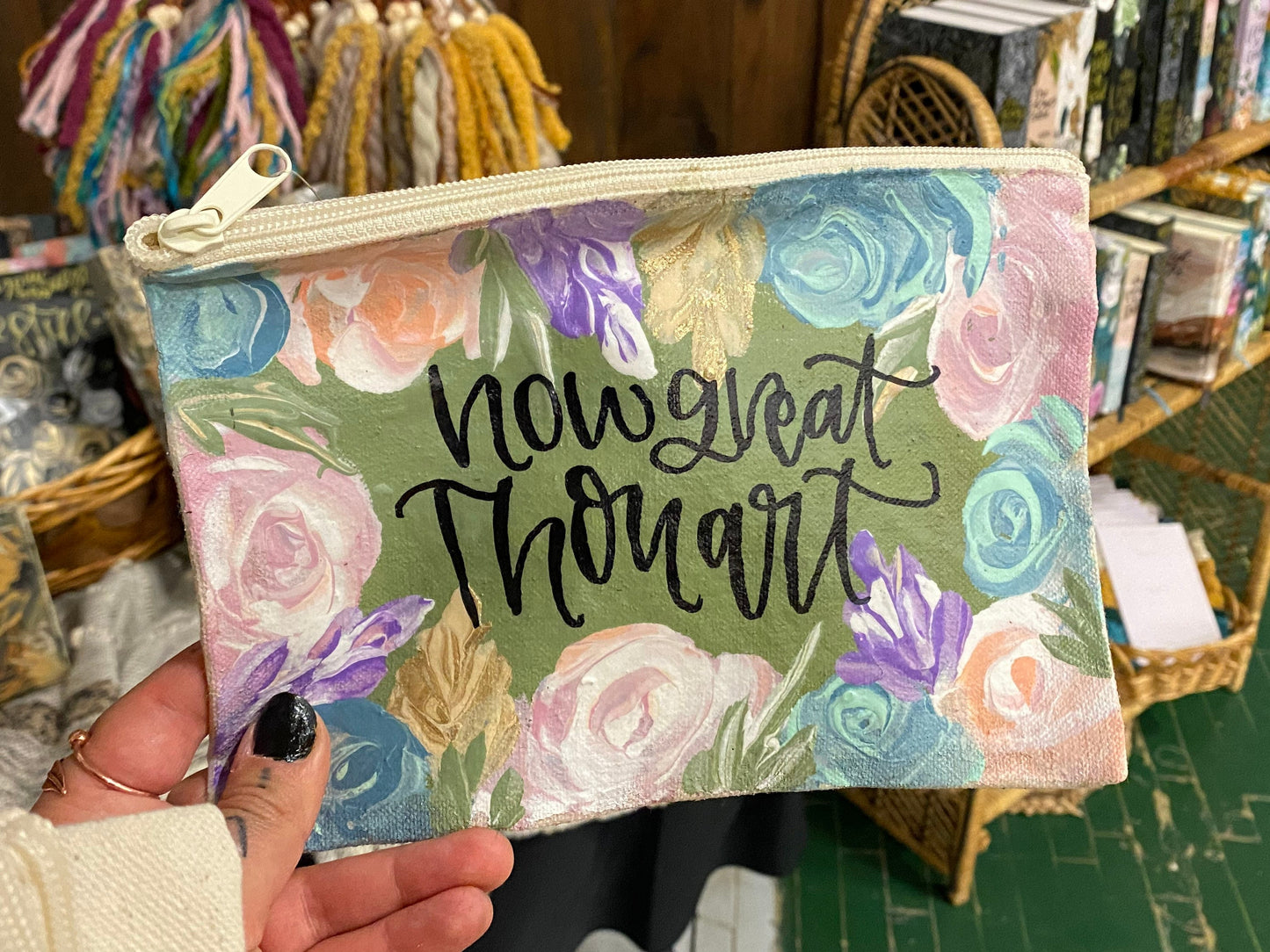 Hand Painted Pen Bags